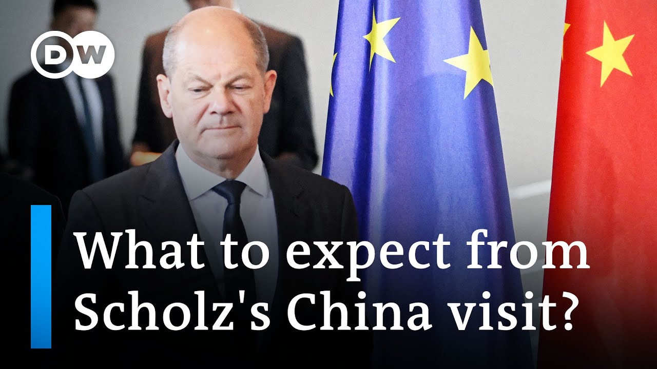 Germany's Scholz heads for three day visit to China | DW News - World News