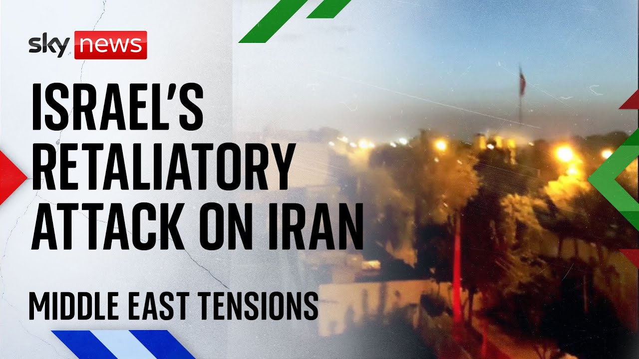 Israeli's retaliatory attack on Iran | Middle East tensions - World News