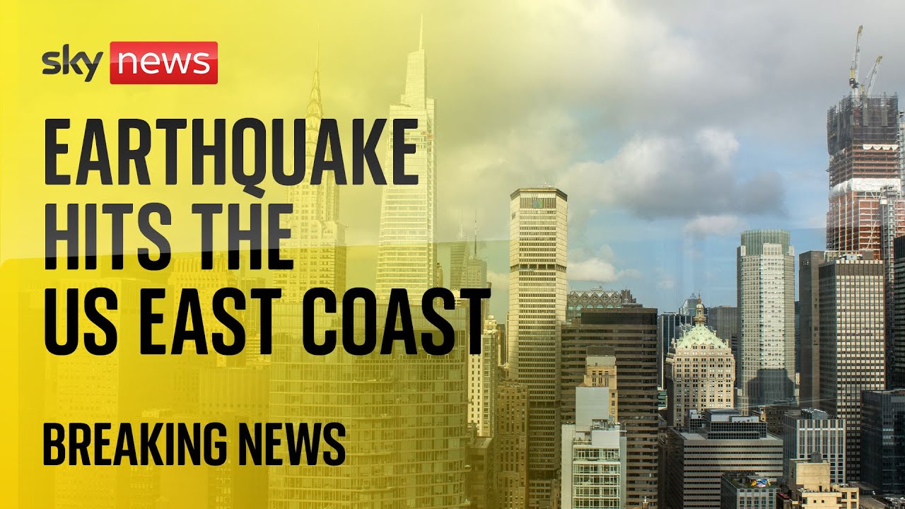 New York skyline following 4.8 magnitude earthquake World News