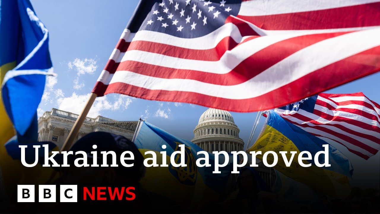 Russia Ukraine War Us House Passes Crucial Aid Deal Worth 61bn Bbc