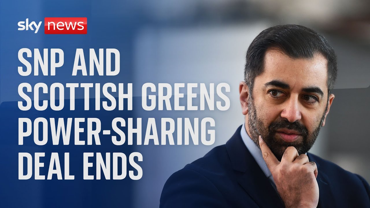 SNP And Scottish Greens Power-sharing Deal Ends - World News