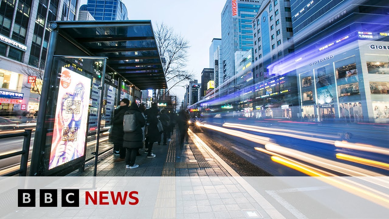 South Korea: Self-driving night buses on streets of Seoul | BBC News ...