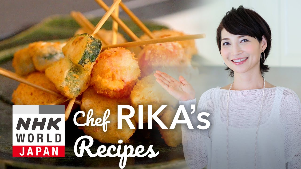 Chef Rika's Party Kushi-age—Deep-Fried Skewers [Japanese Cooking ...