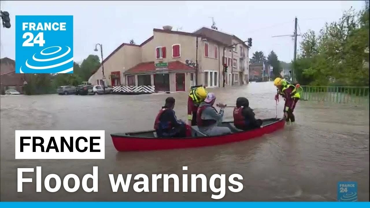 Floods hit parts of Northeastern France • FRANCE 24 English - World News
