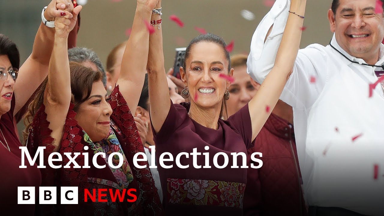 Mexico Could Get First Female President In Election On 2 June Bbc News World News 1079