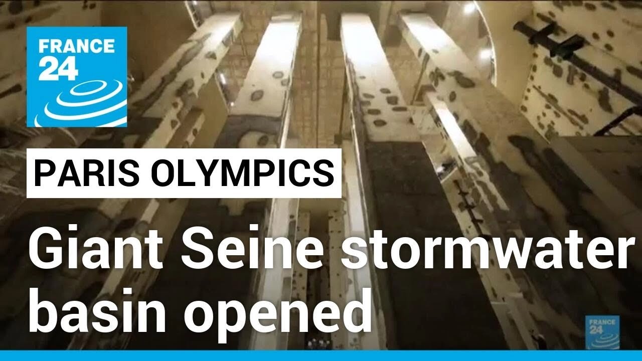 Paris inaugurates giant water storage basin to clean up the River Seine ...