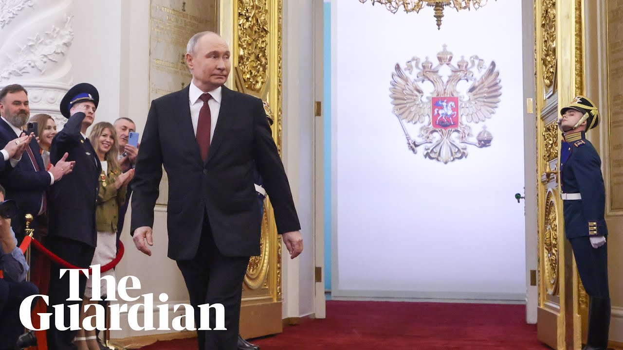 Putin begins fifth term as Russian president after inauguration
