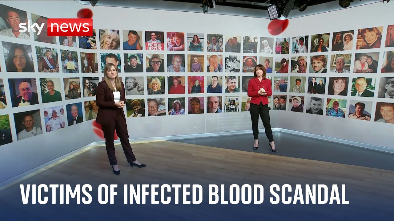 The faces and stories behind the infected blood scandal - World News