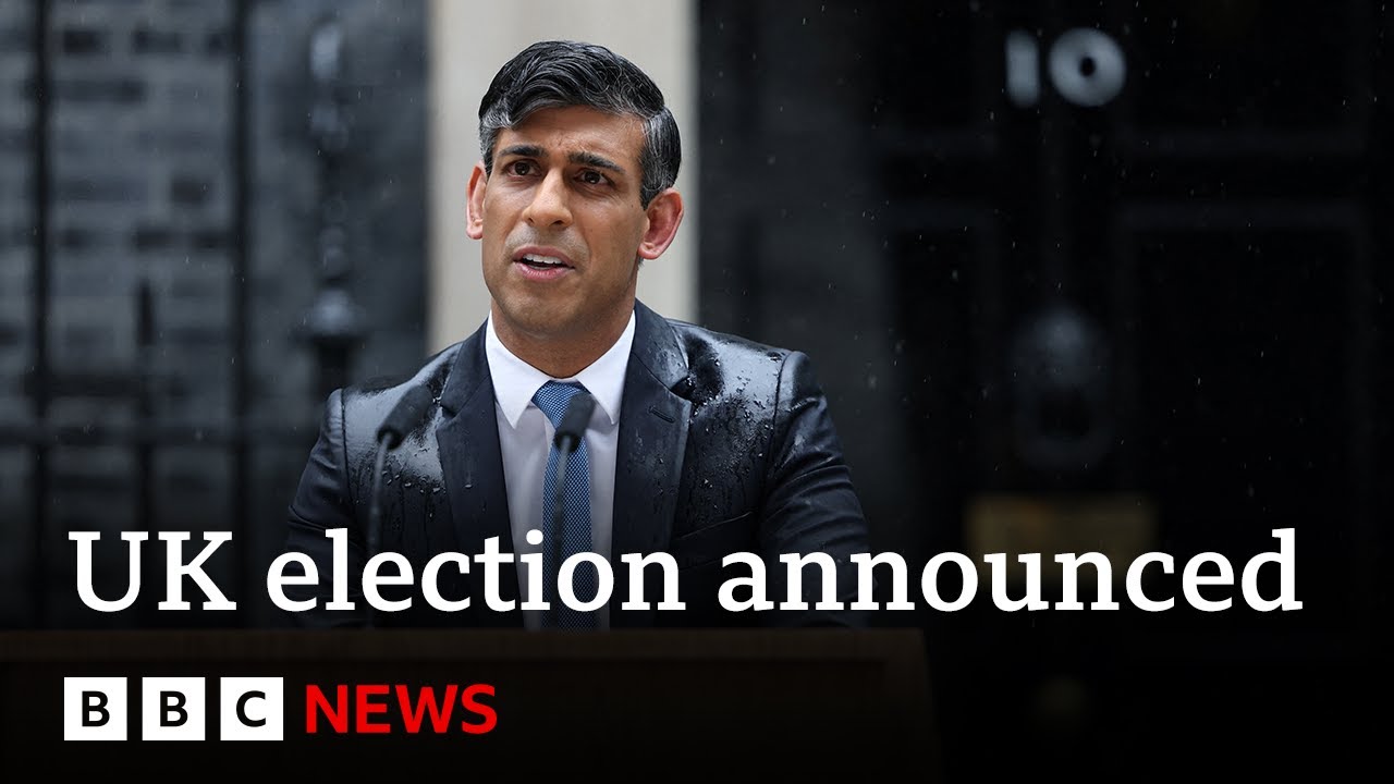 Uk Prime Minister Rishi Sunaks Full General Election Announcement Bbc News World News