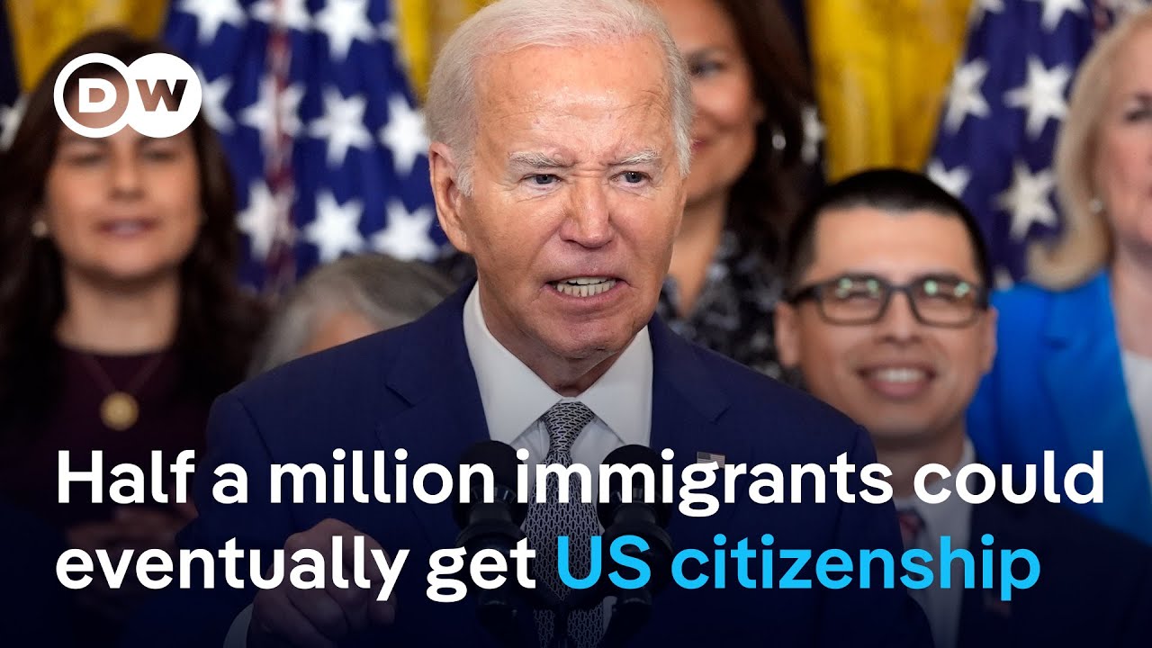 Biden Gives Residency To Undocumented Spouses Of US Citizens | DW News ...