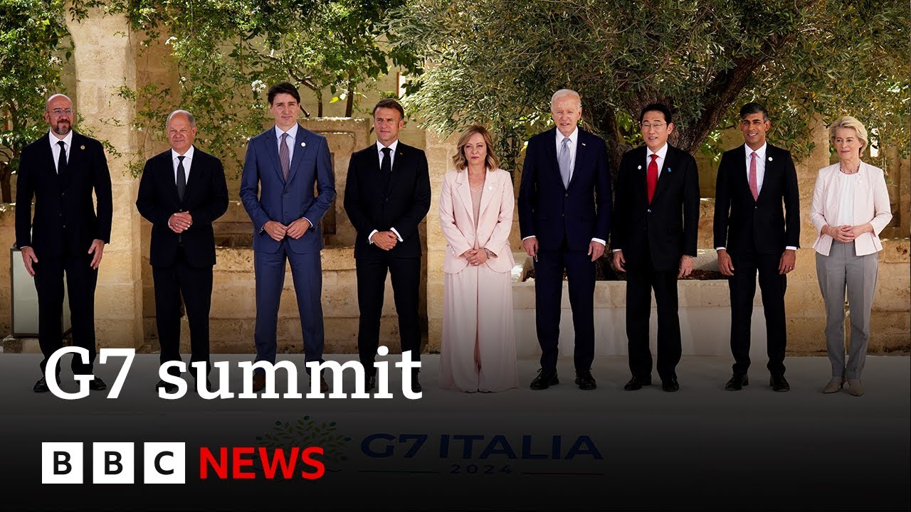Gaza, Ukraine and AI on G7 summit agenda BBC News World News