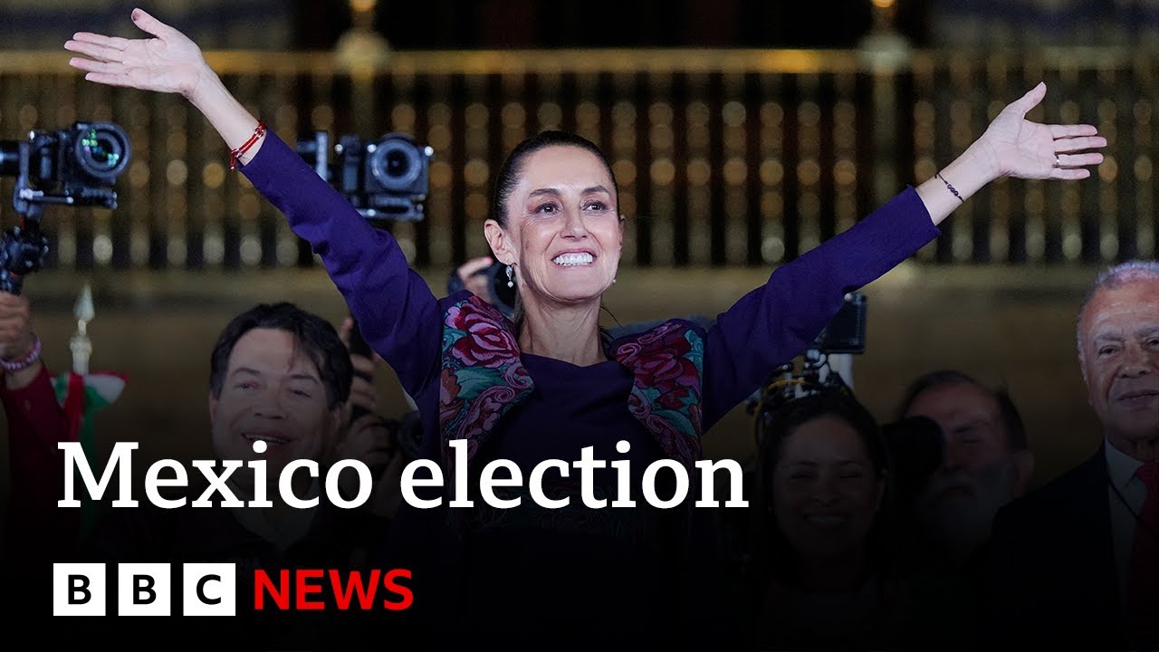 Mexico Elects Claudia Sheinbaum As First Woman President Bbc News World News 6425