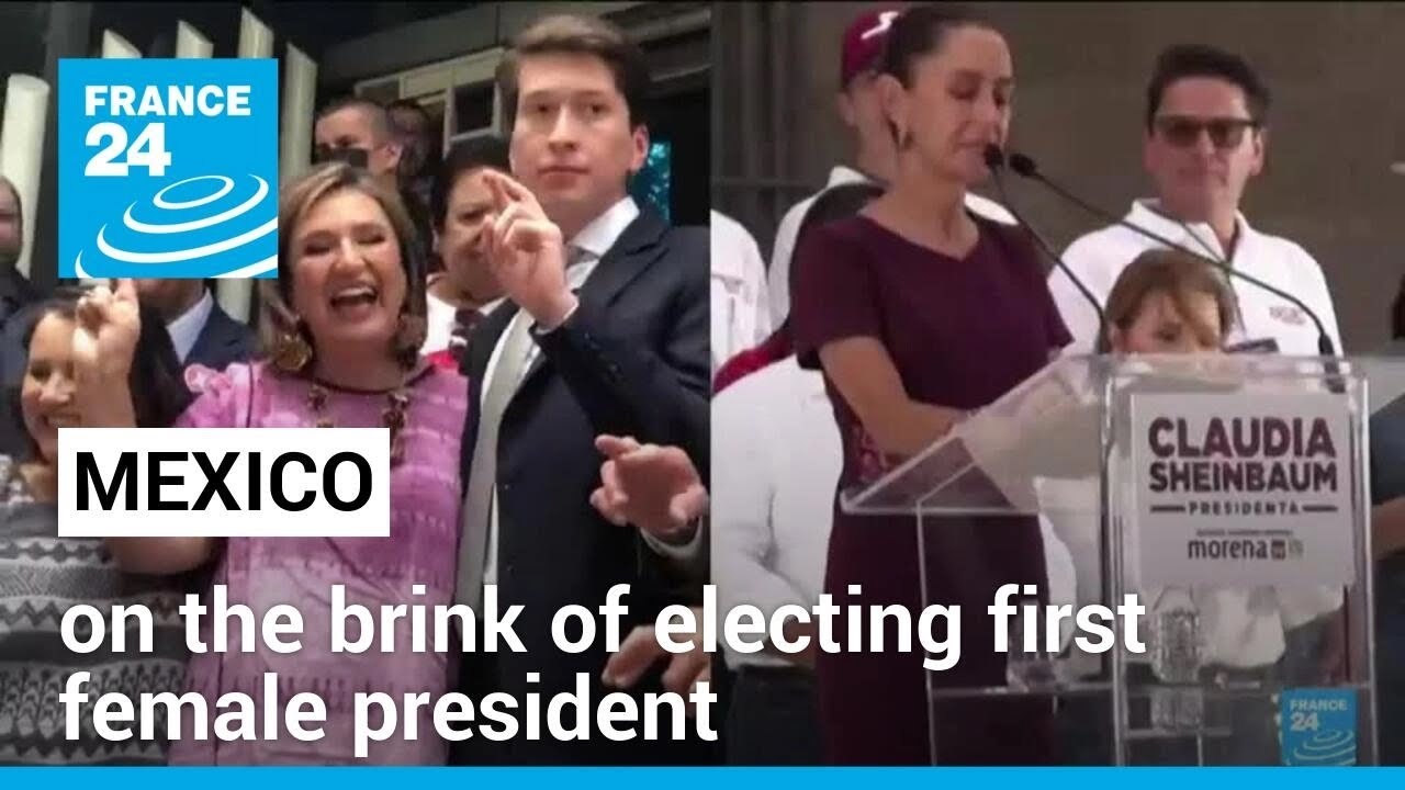 Mexico on the brink of electing first female president amid violence