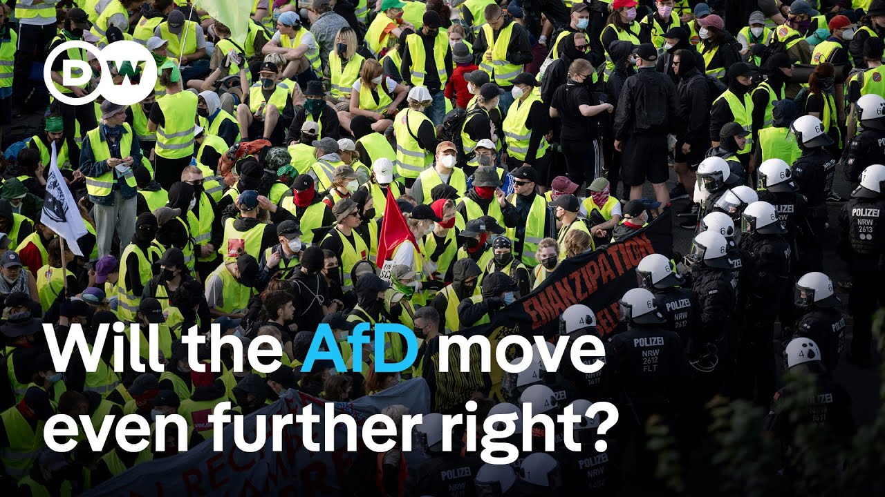 Protesters block entrance to farright AfD party congress in Germany