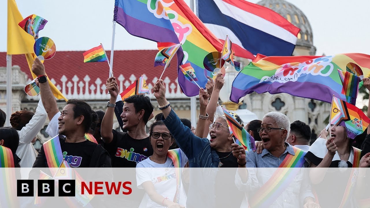 Thailand senate approves samesex marriage bill BBC News World News