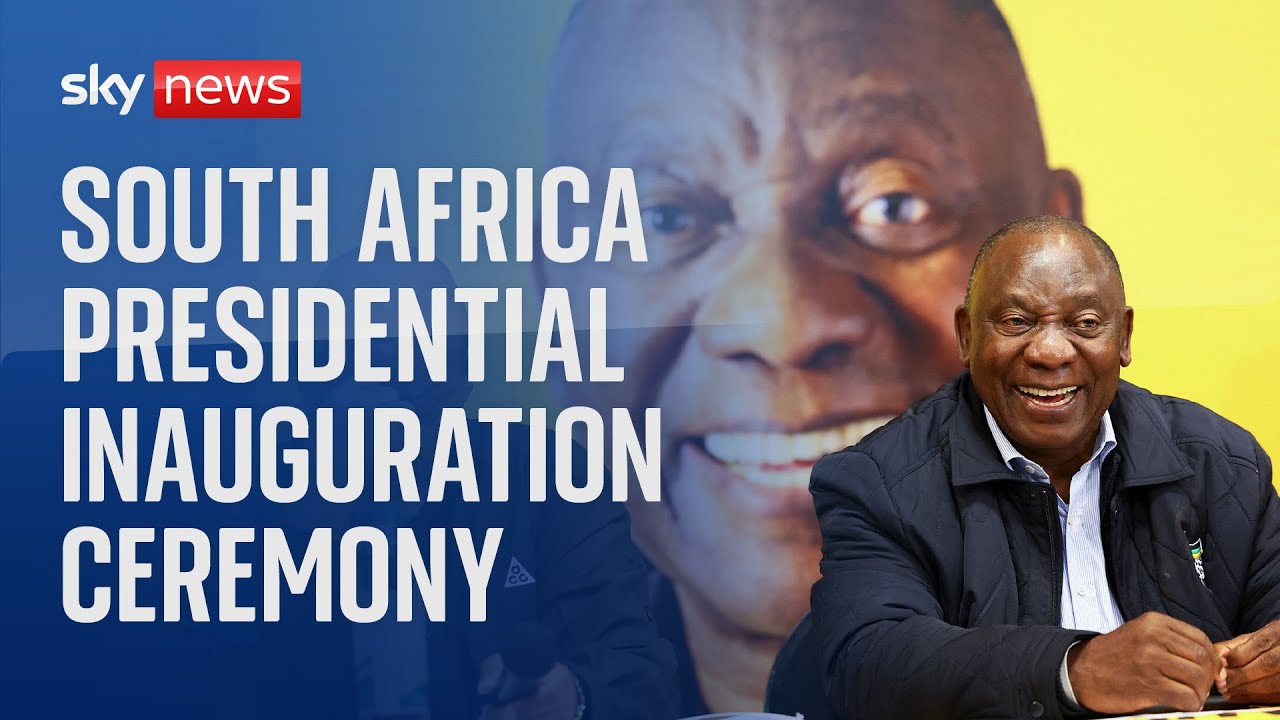 Watch live: South Africa holds presidential inauguration ceremony for ...