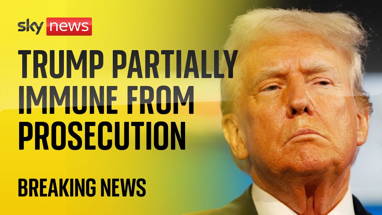 BREAKING: Trump Partially Immune From Prosecution - Supreme Court ...