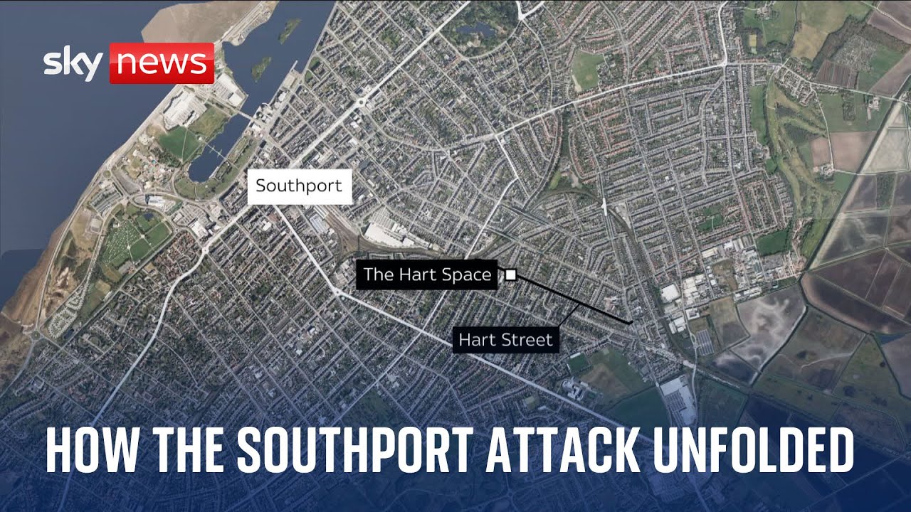 How the Southport knife attack unfolded - World News