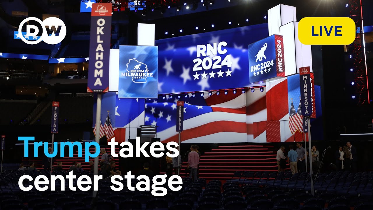 LIVE Republican National Convention 2024 Day 1 DW News World News