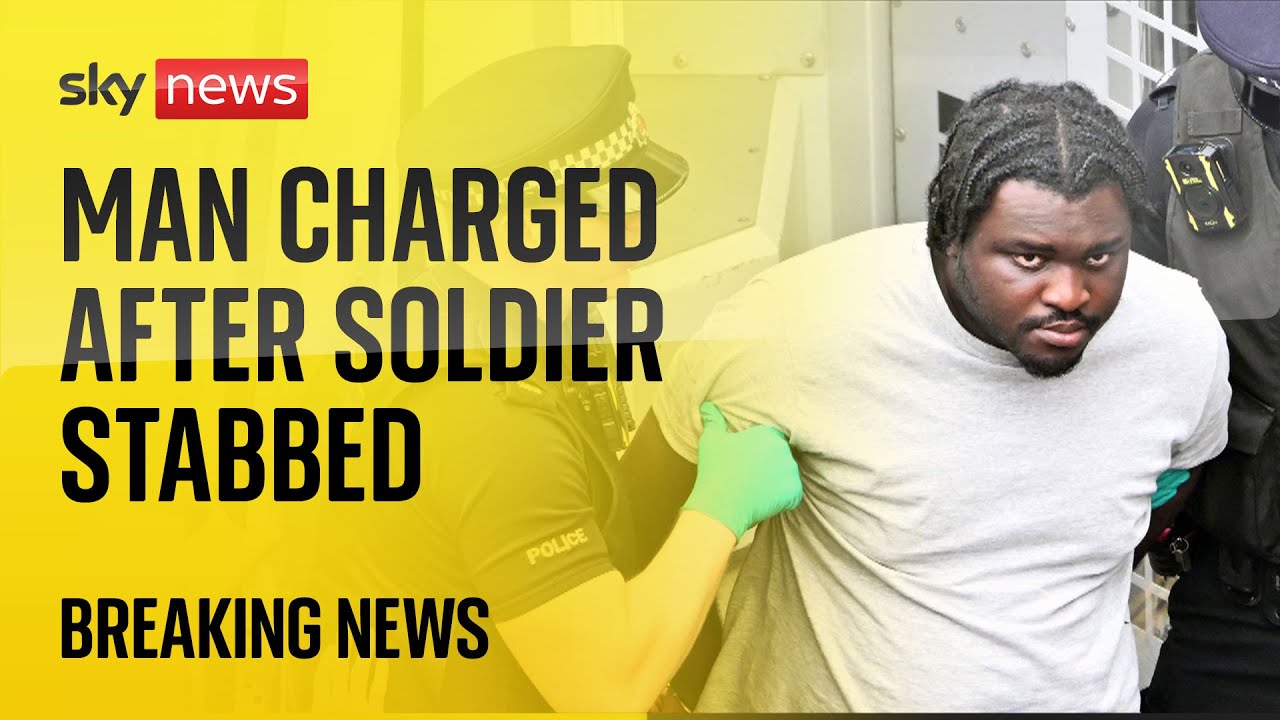 Man charged after army officer stabbed near barracks in Kent - World News