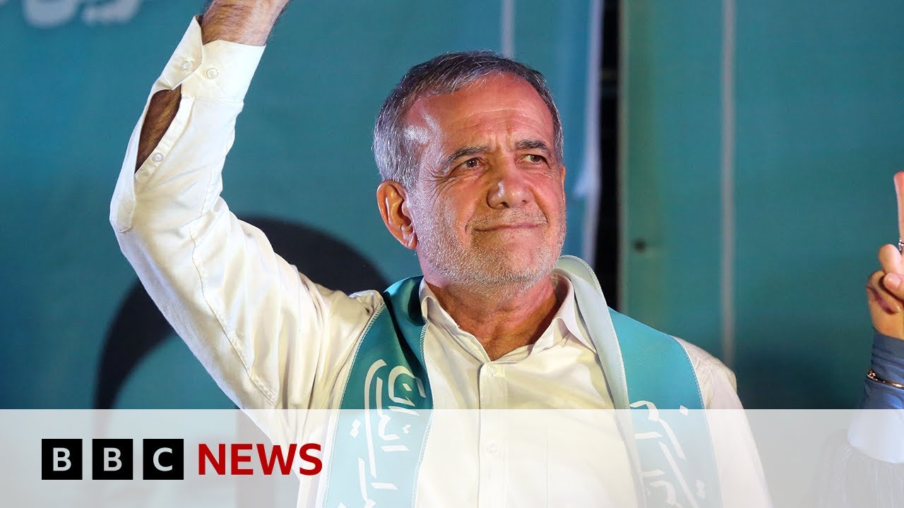 Reformist Masoud Pezeshkian Elected As Irans President Bbc News