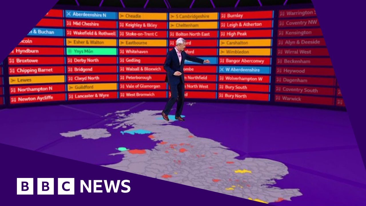 UK general election Jeremy Vine on exit poll prediction of Labour