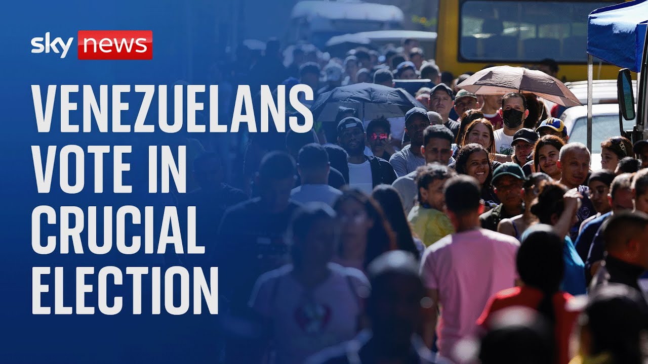 Watch Venezuela election live: Polls open across the country as Nicolas ...