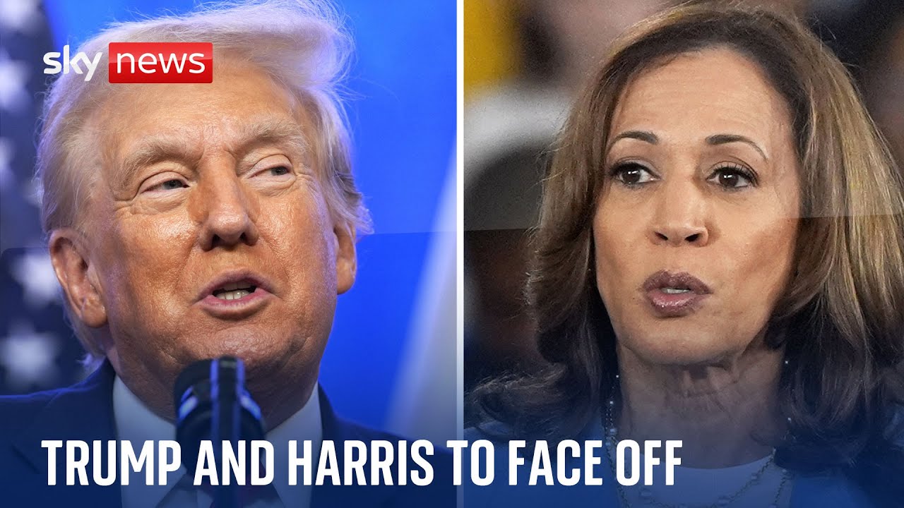 US election Donald Trump and Kamala Harris prepare for first