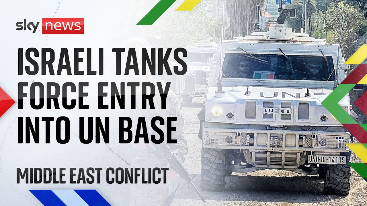 United Nations Demands Explanation After Israeli Tanks Force Entry Into ...