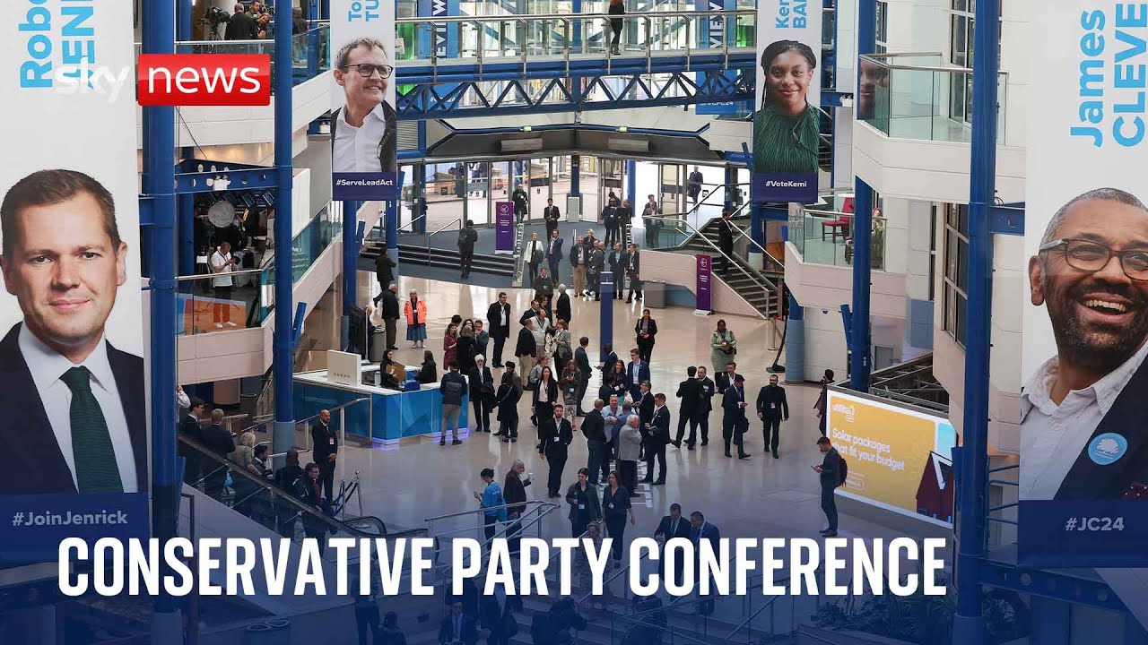 Watch live Conservative Conference day three as leadership candidates