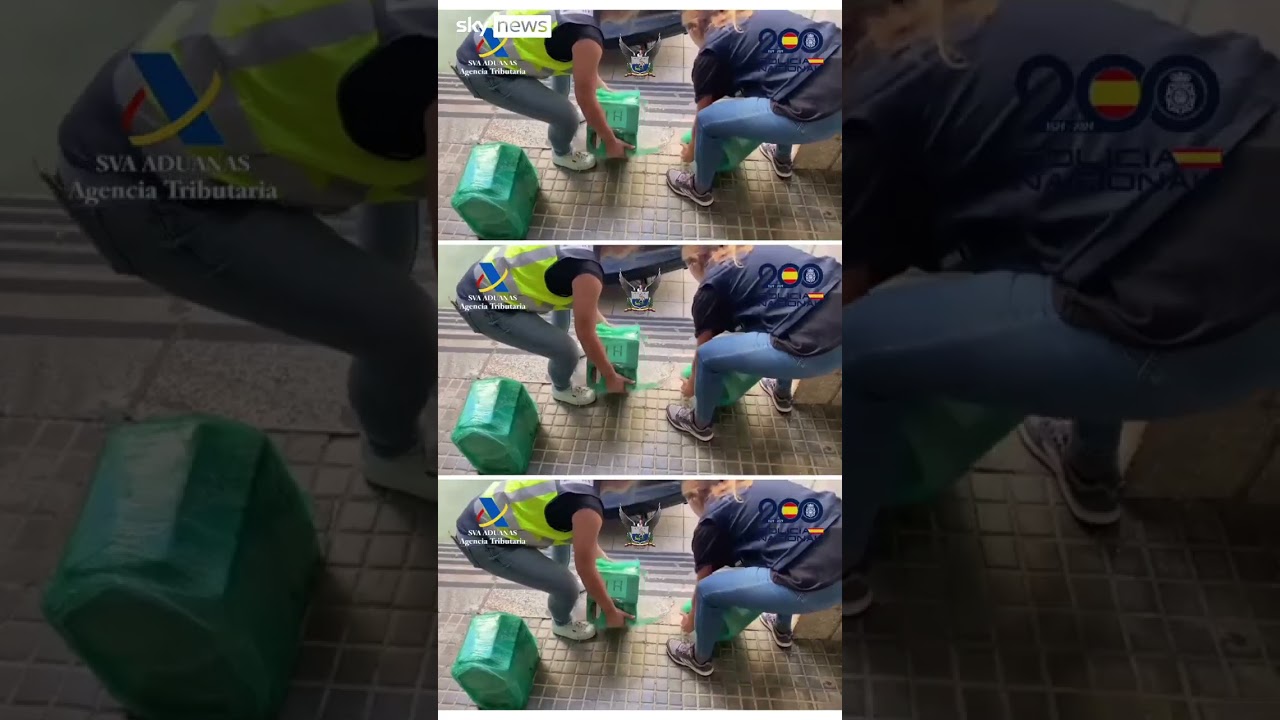Spain seizes 13 tonnes of cocaine in its biggest drug bust in history ...