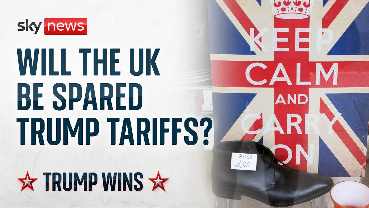 Will the UK be spared the worst of US tariffs? US Election 2024