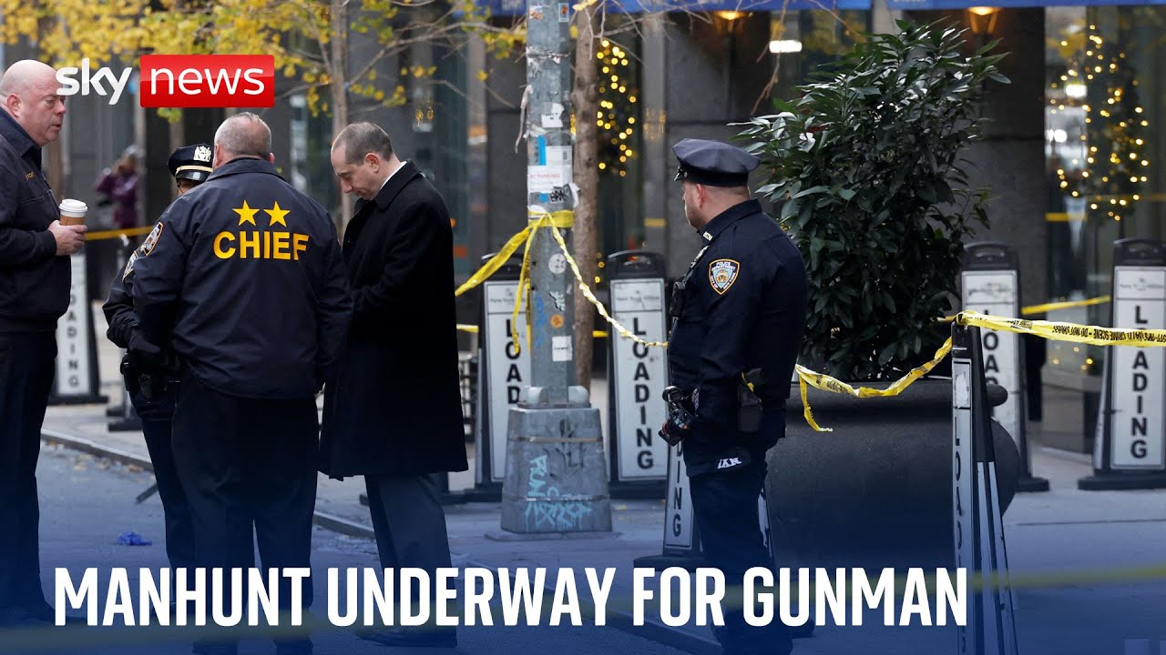 Manhunt underway for gunman who killed top healthcare boss in New York ...