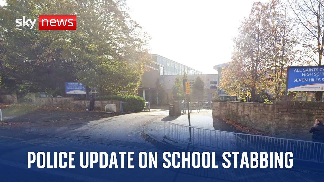 Police update after boy, 15, stabbed at Sheffield school - World News