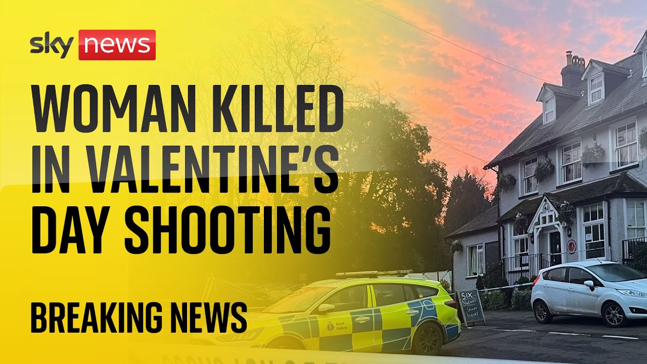 Woman killed in Valentine's Day shooting at village pub - World News