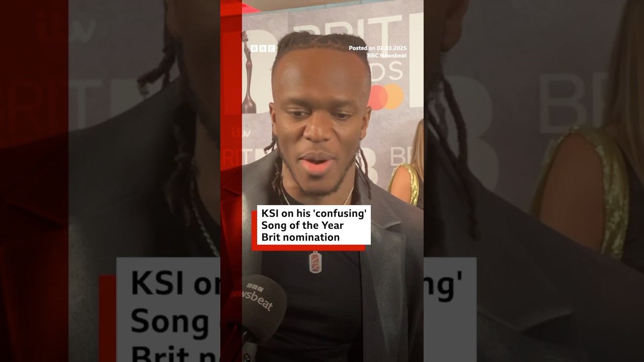 KSI’s song Thick of It was nominated for Song of the Year. #Brits #