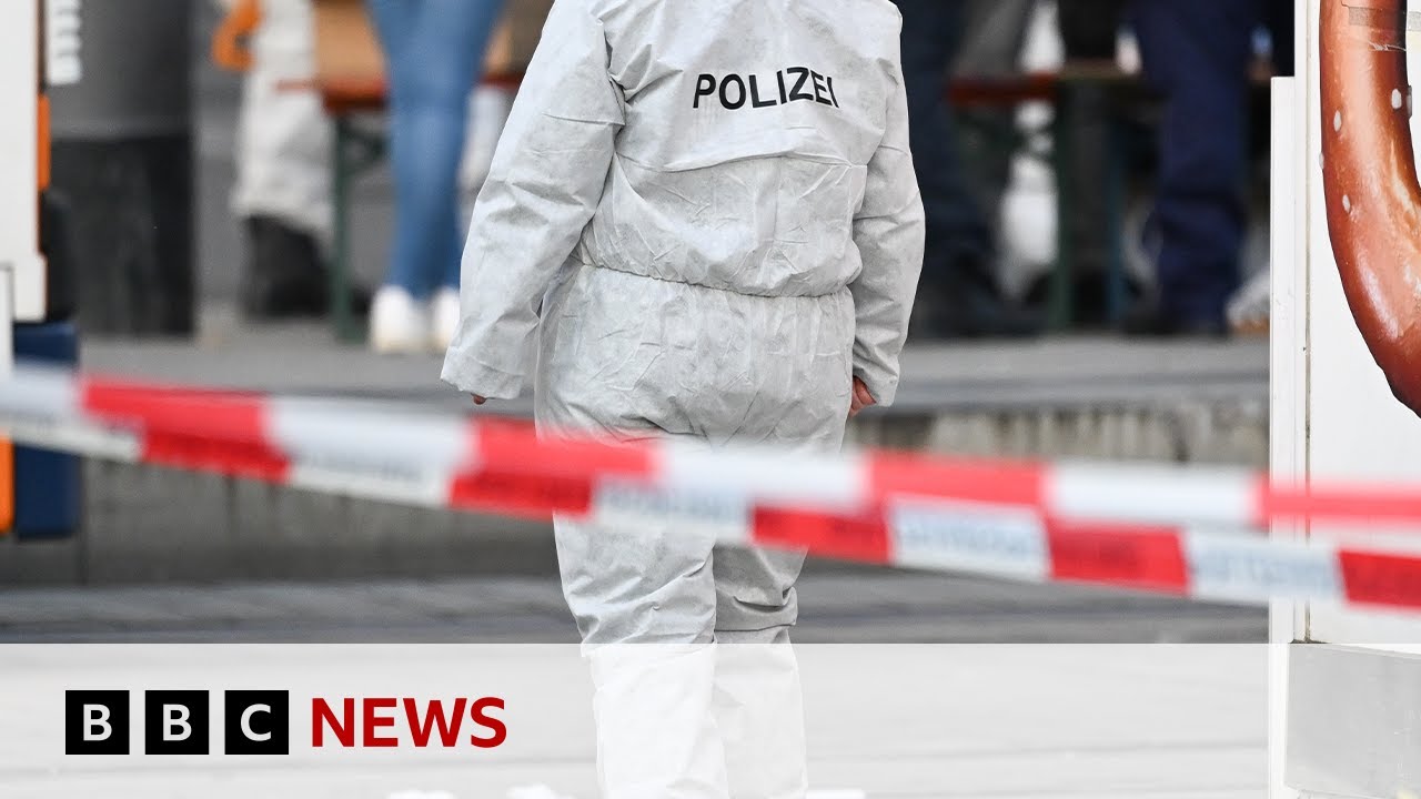 Two dead after car drives into crowd in German city of Mannheim | BBC ...