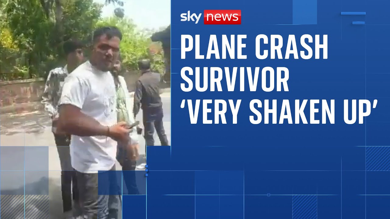 Sky News speaks to 'miracle' crash survivor at hospital - World News