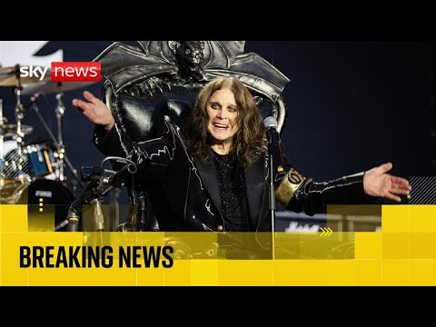 BREAKING: Ozzy Osbourne has died at the age of 76, just weeks after