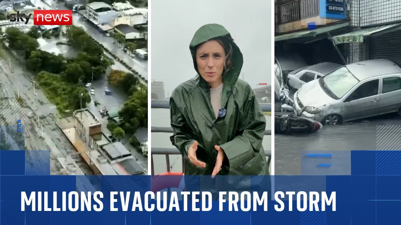 Millions evacuated as Super Typhoon Ragasa makes landfall in China ...