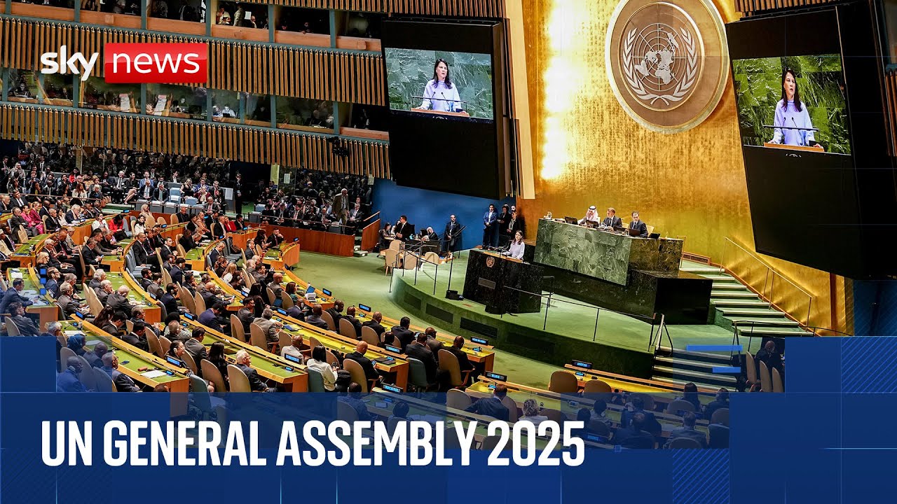 UN General Assembly 2025 Trump Macron And Erdogan Address World 