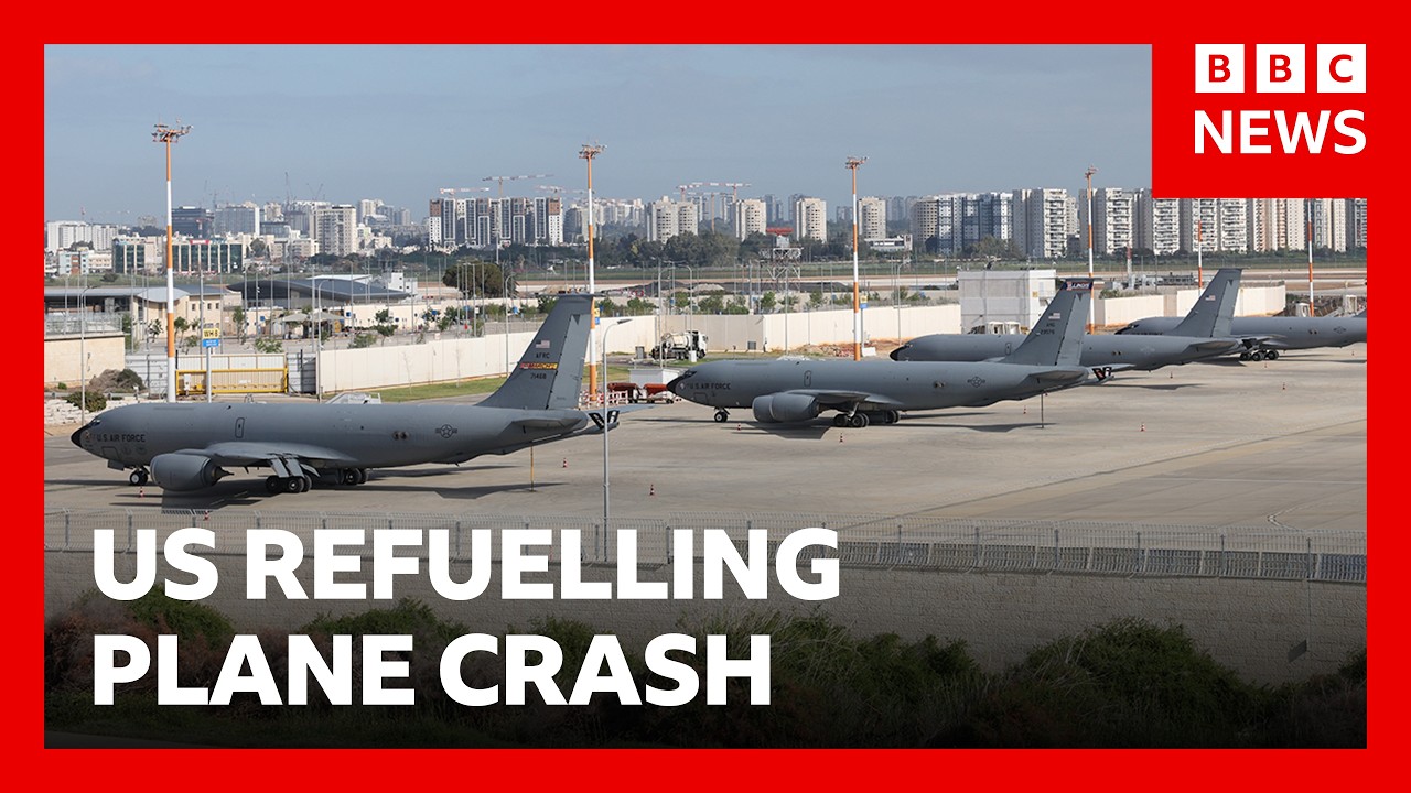 All six crew members killed after US refuelling plane crashes in Iraq ...