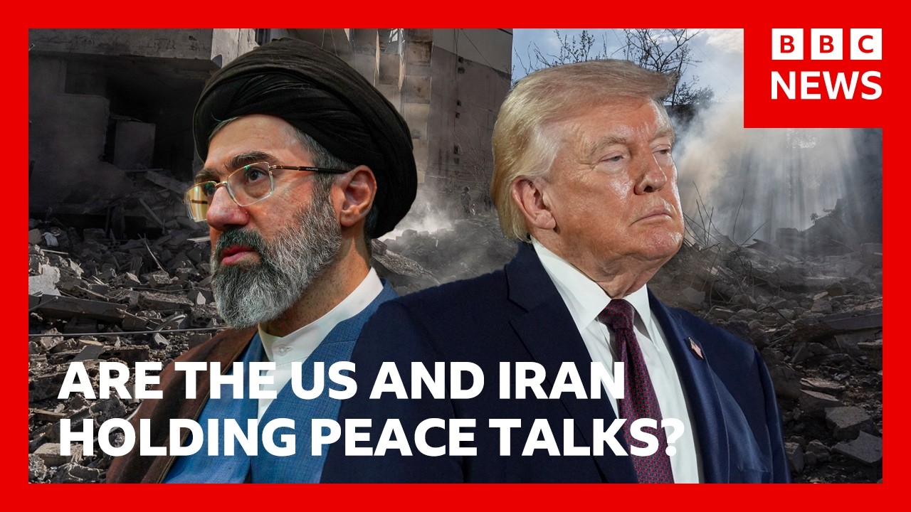 Donald Trump insists US is negotiating with Iran over an end to war ...