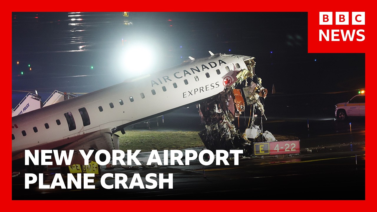 Two pilots killed after plane and ground vehicle collide at New York's ...